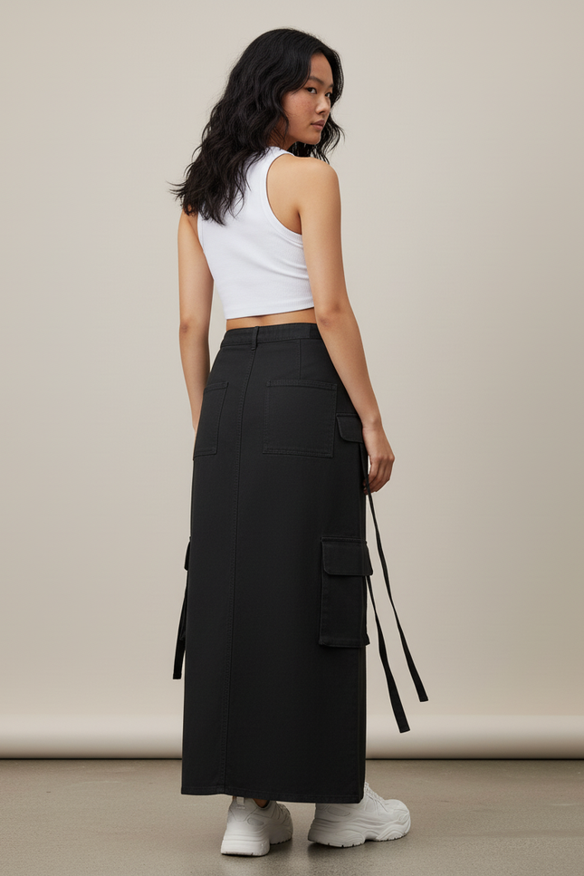 Jupe Militaire Longue