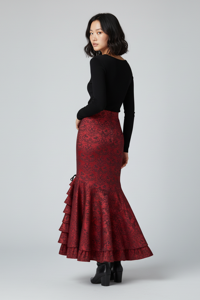 Jupe Longue Gothique