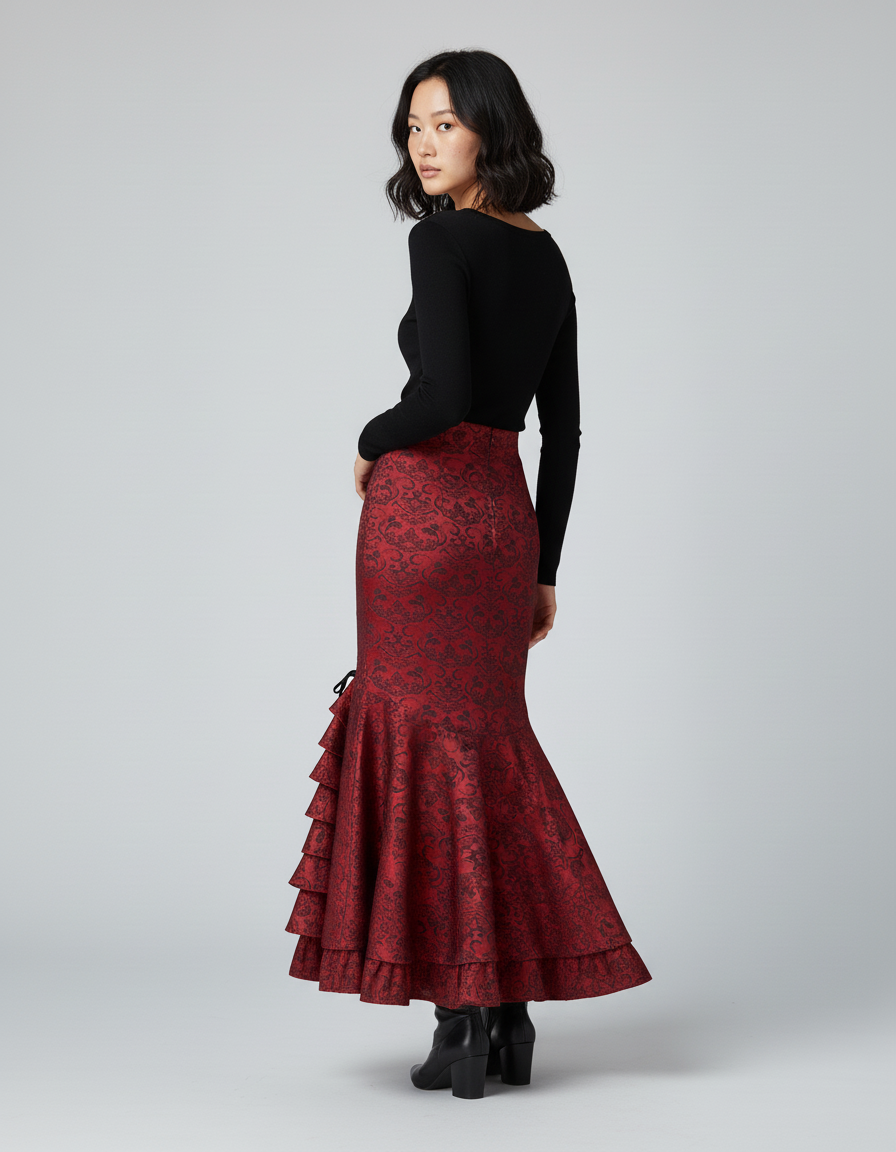 Jupe Longue Gothique