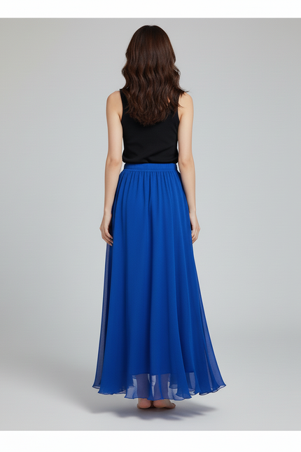 Jupe Cloche Longue Soiree