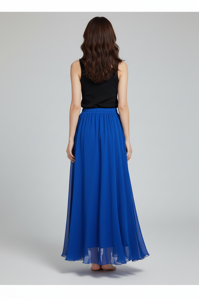 Jupe Cloche Longue Soiree