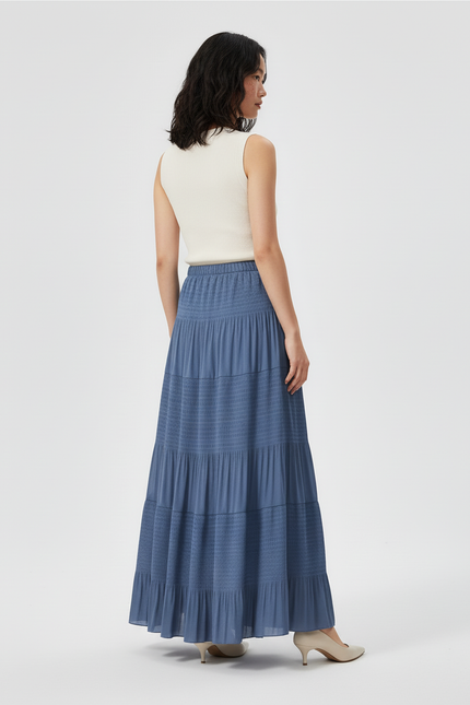 Jupe Longue Bleu Jean