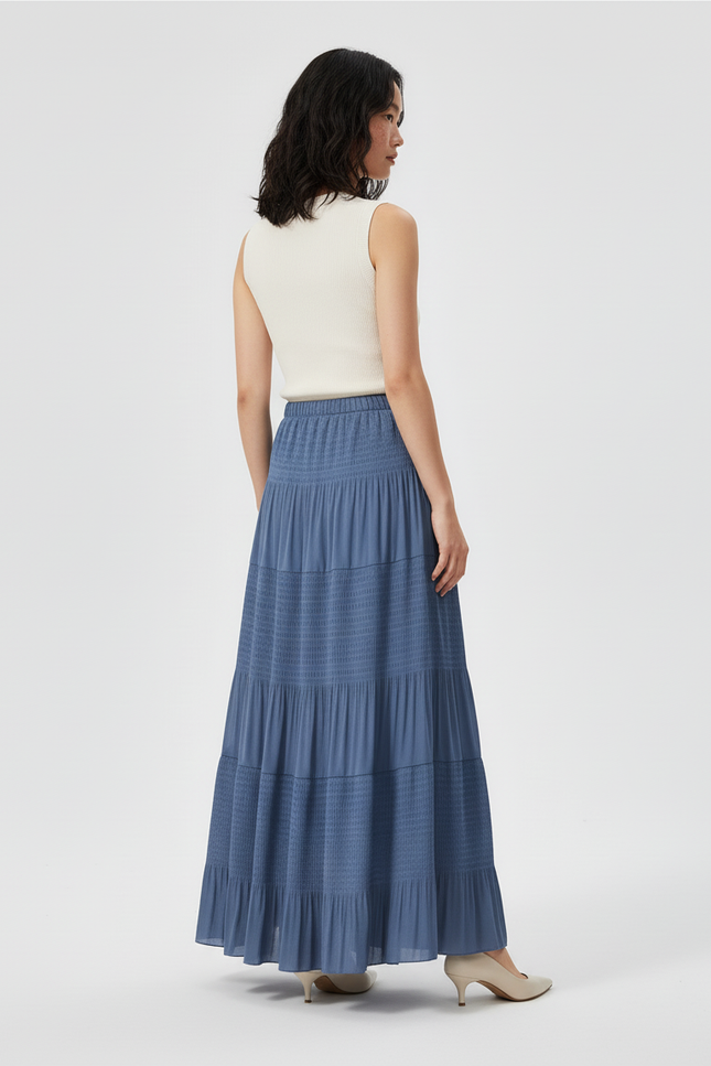 Jupe Longue Bleu Jean