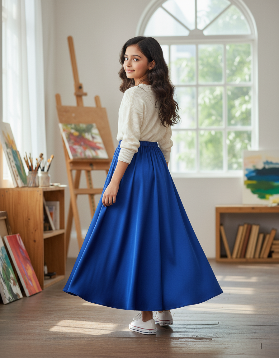 Jupe Longue Enfant Fille