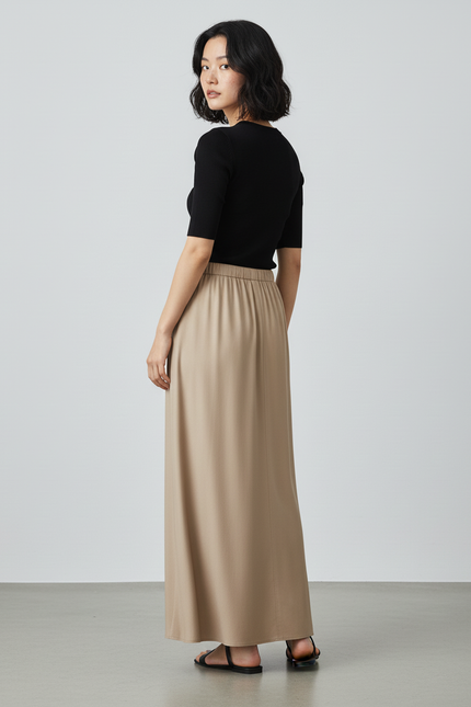 Jupe Longue Fluide Automne