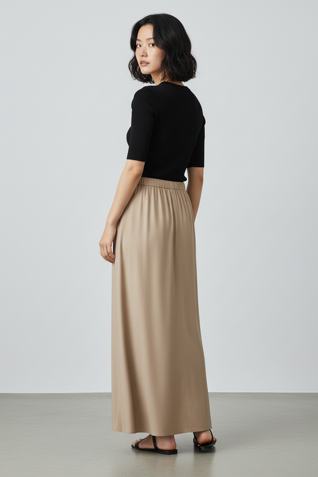 Jupe Longue Fluide Automne