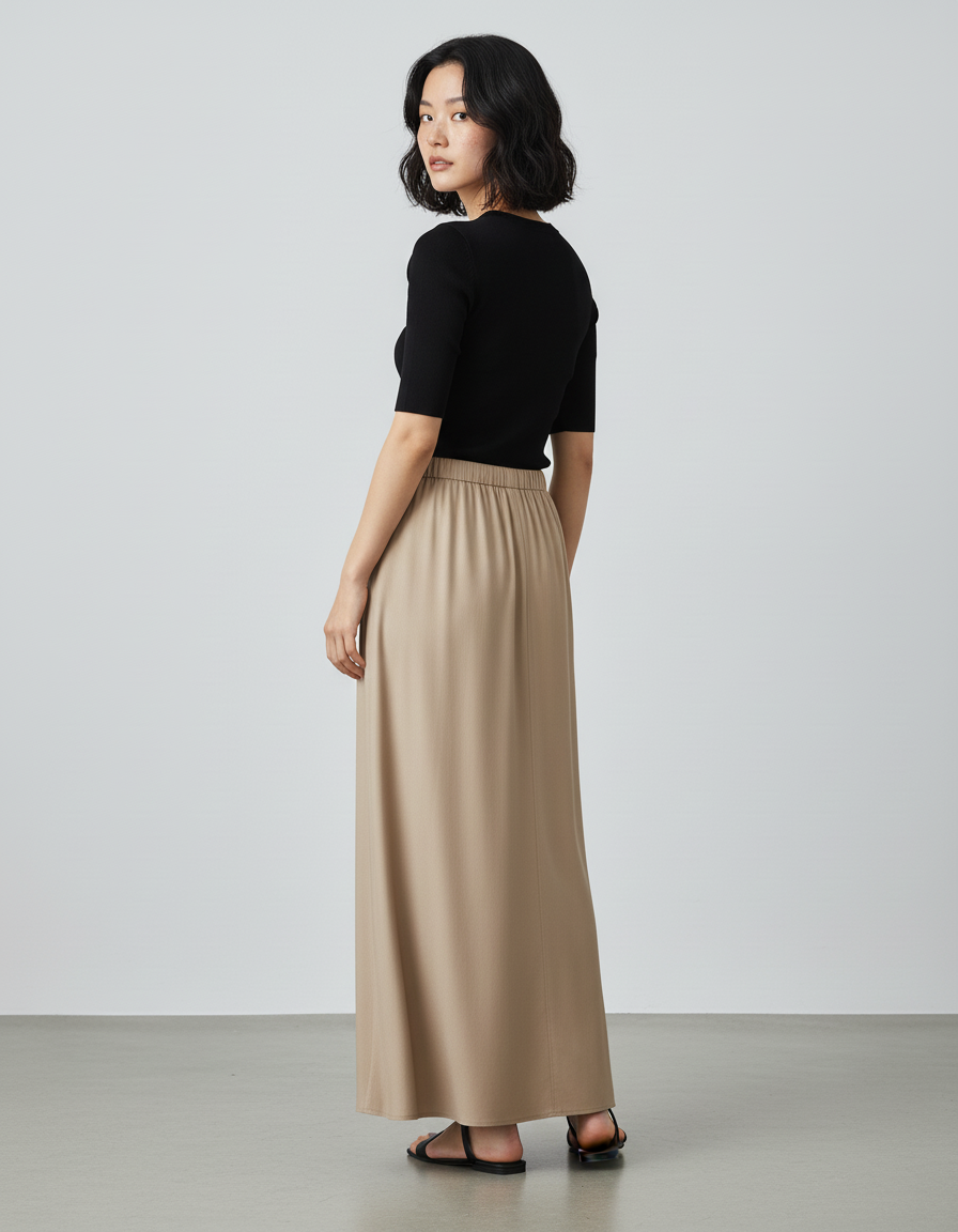 Jupe Longue Fluide Automne