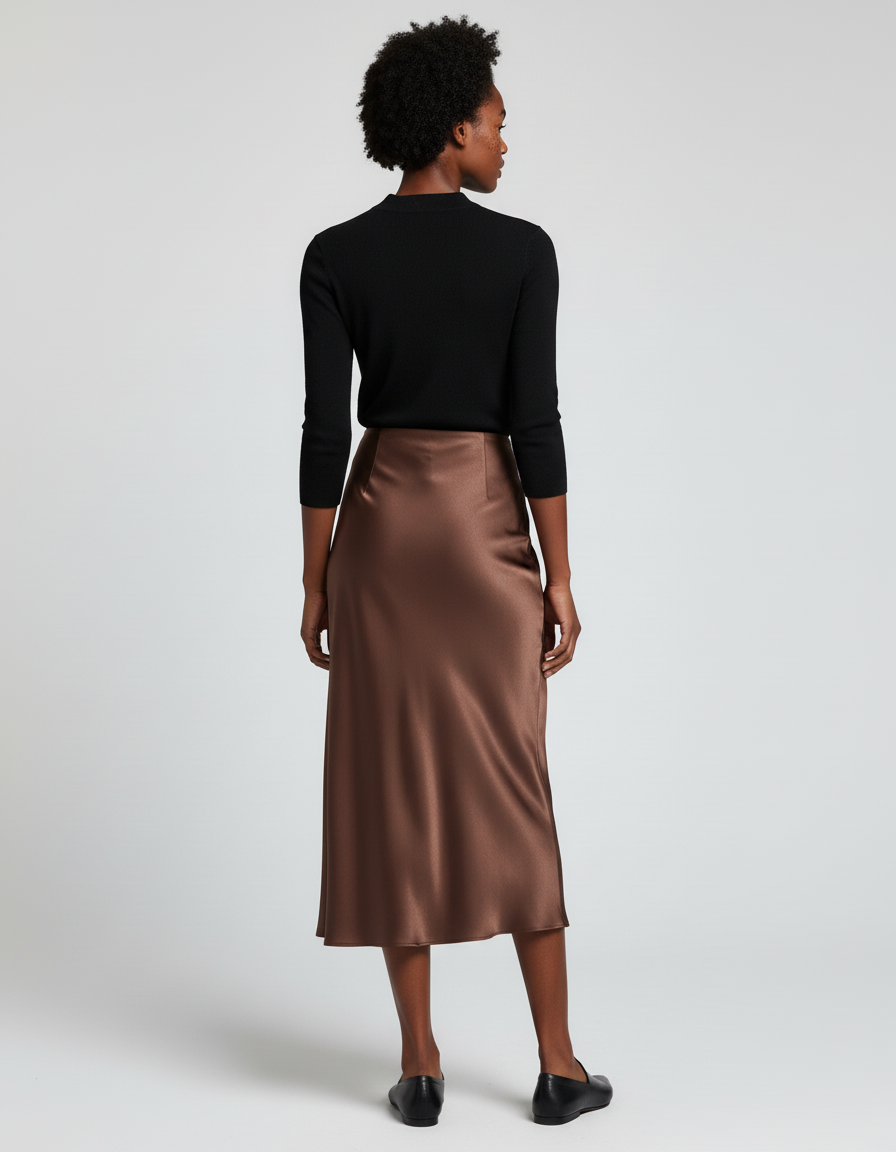 Jupe Longue Femme Fluide