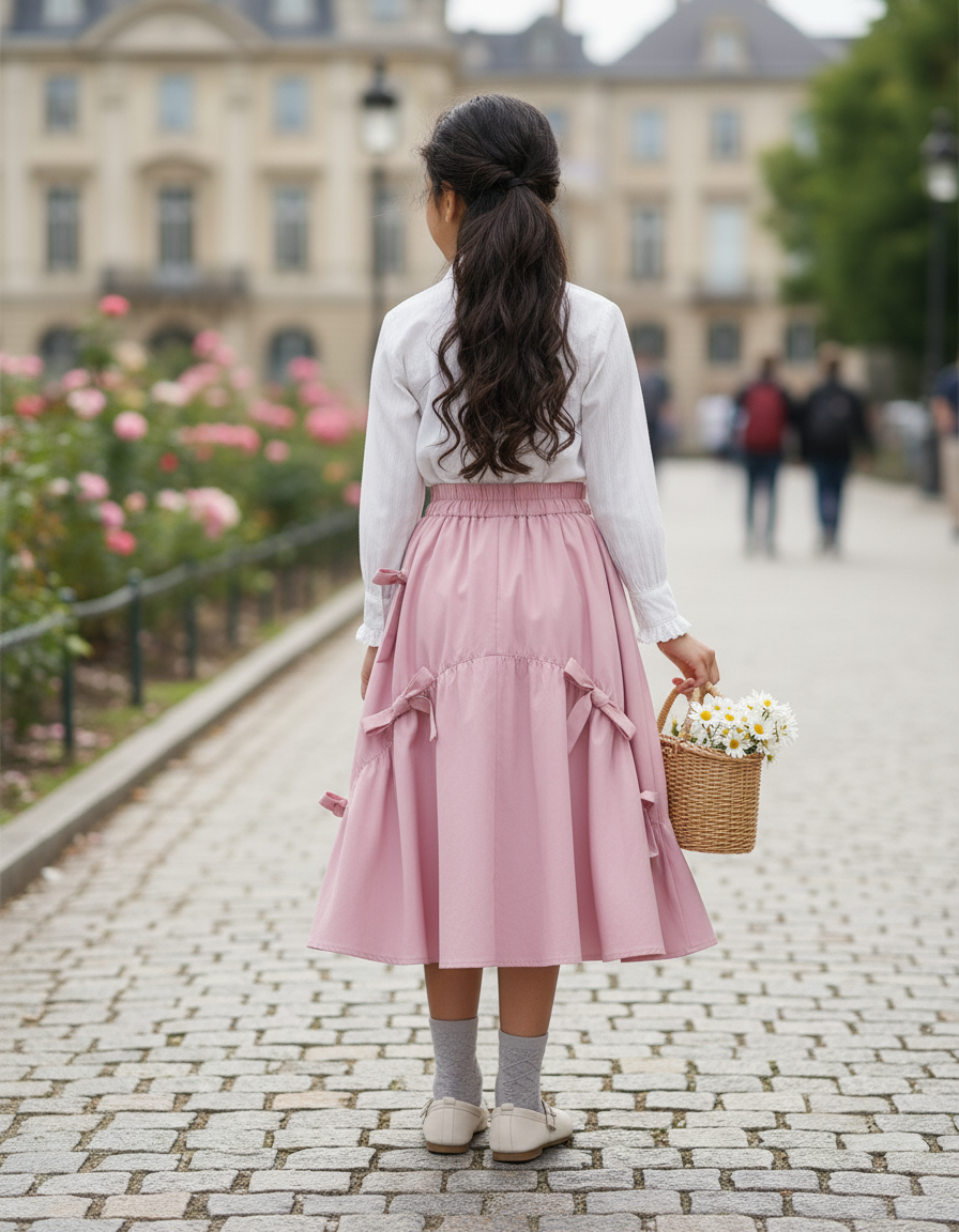 Jupe Ecoliere Longue