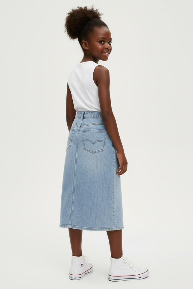 Jupe En Jean Longue Fente