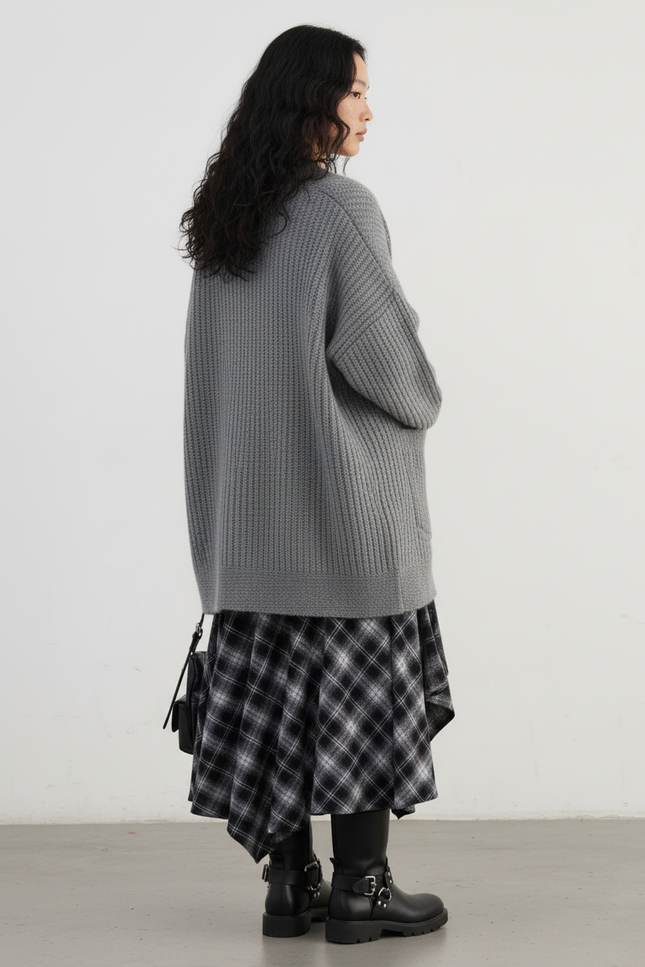 Jupe Longue A Carreaux