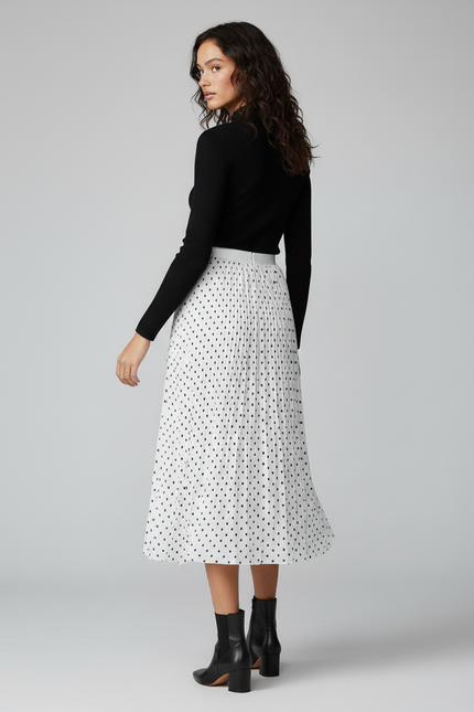 Jupe Longue Mousseline De Soie