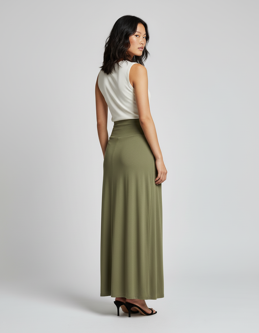 Jupe Longue Double Fente