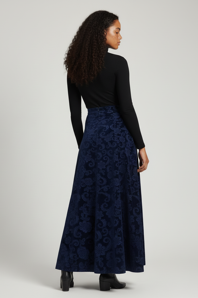 Jupe Longue Brocart