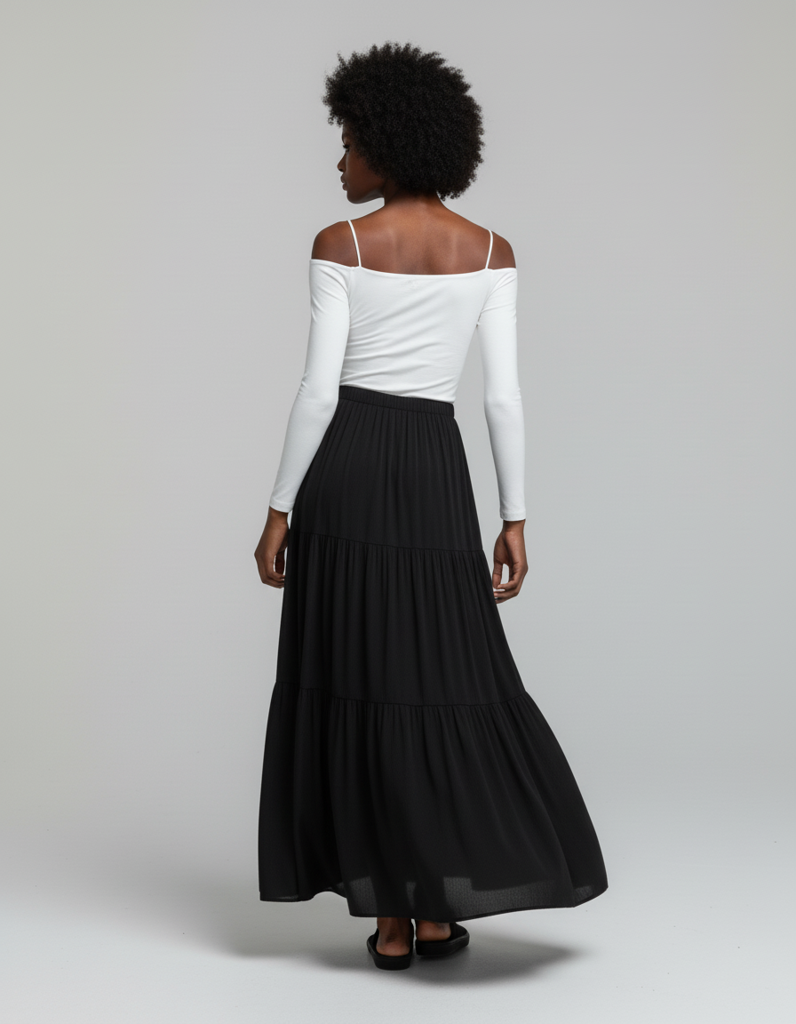 Jupe Longue Noire Tenue