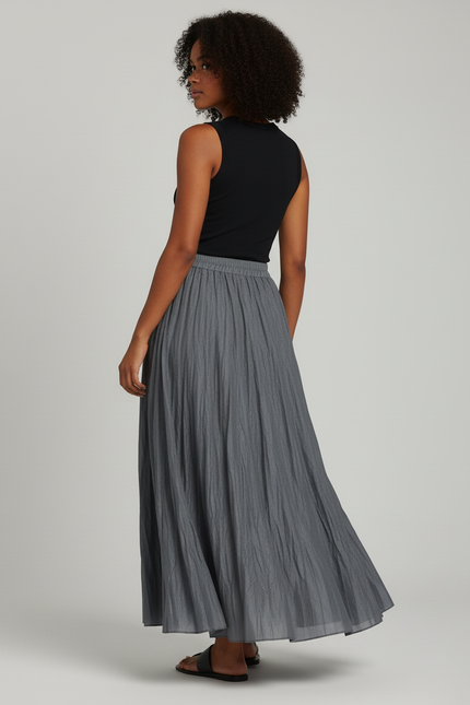 Jupe Longue Gris