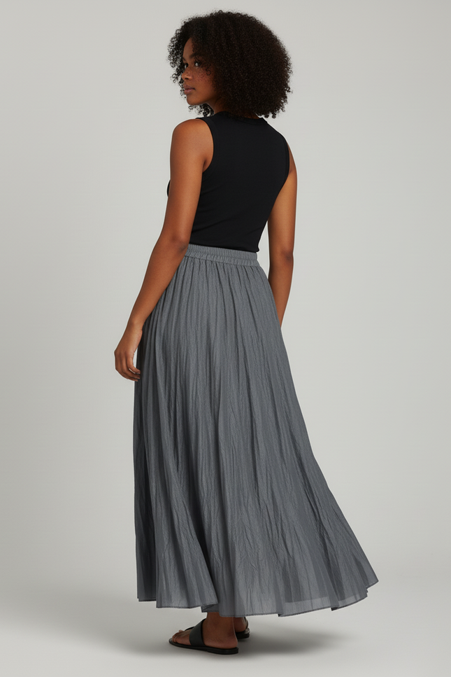 Jupe Longue Gris