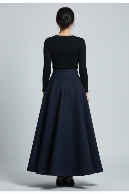 Jupe Longue Hiver Laine