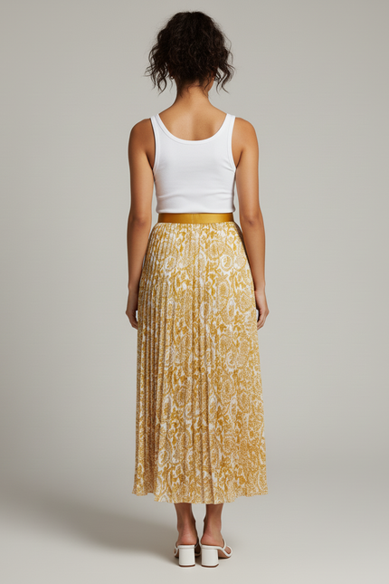 Jupe Longue Fleurs