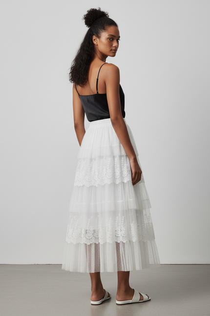 Jupe Longue Blanche Mariage