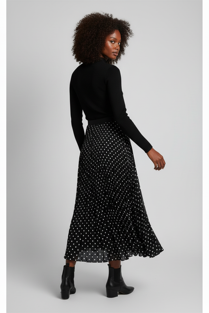 Jupe Longue Noire Jersey