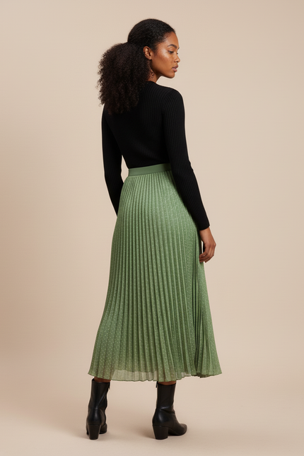 Jupe Longue Petit Pois