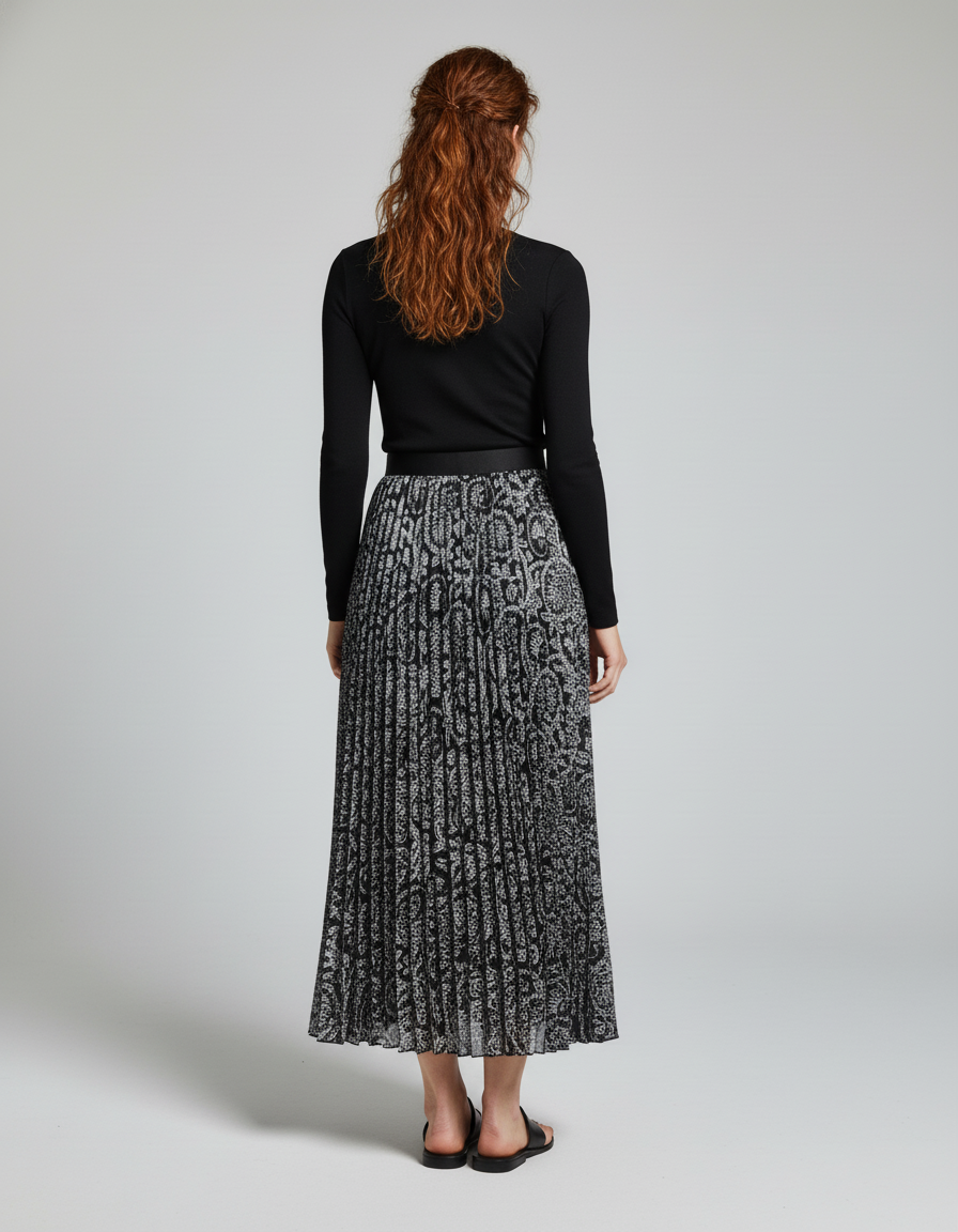 Jupe Longue Plissée Pour Petite