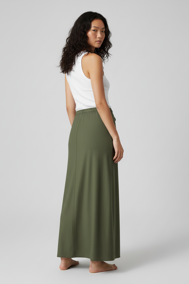 Jupe Longue Jersey Fluide