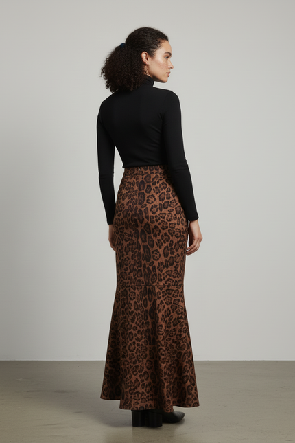 Jupe Longue Moulante Femme