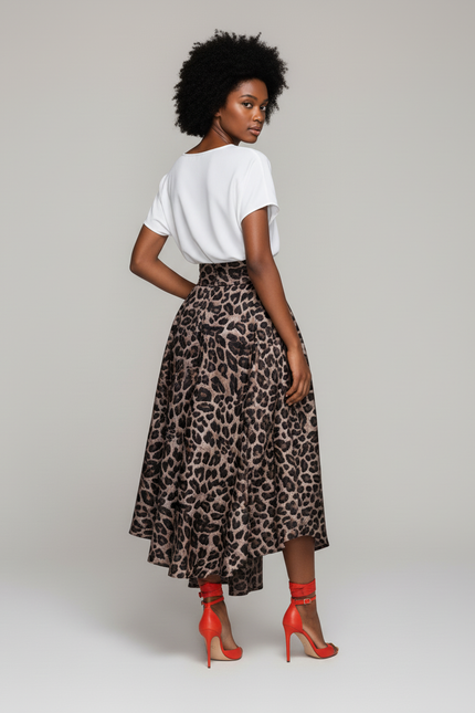 Jupe Longue Fendu Devant