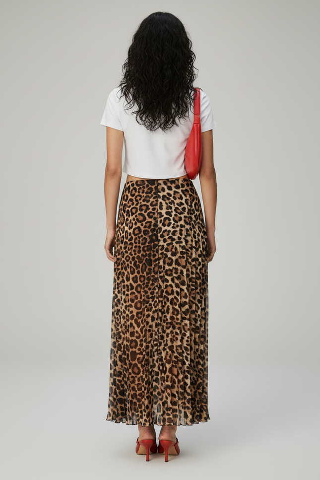 Jupe Longue Voile Transparent