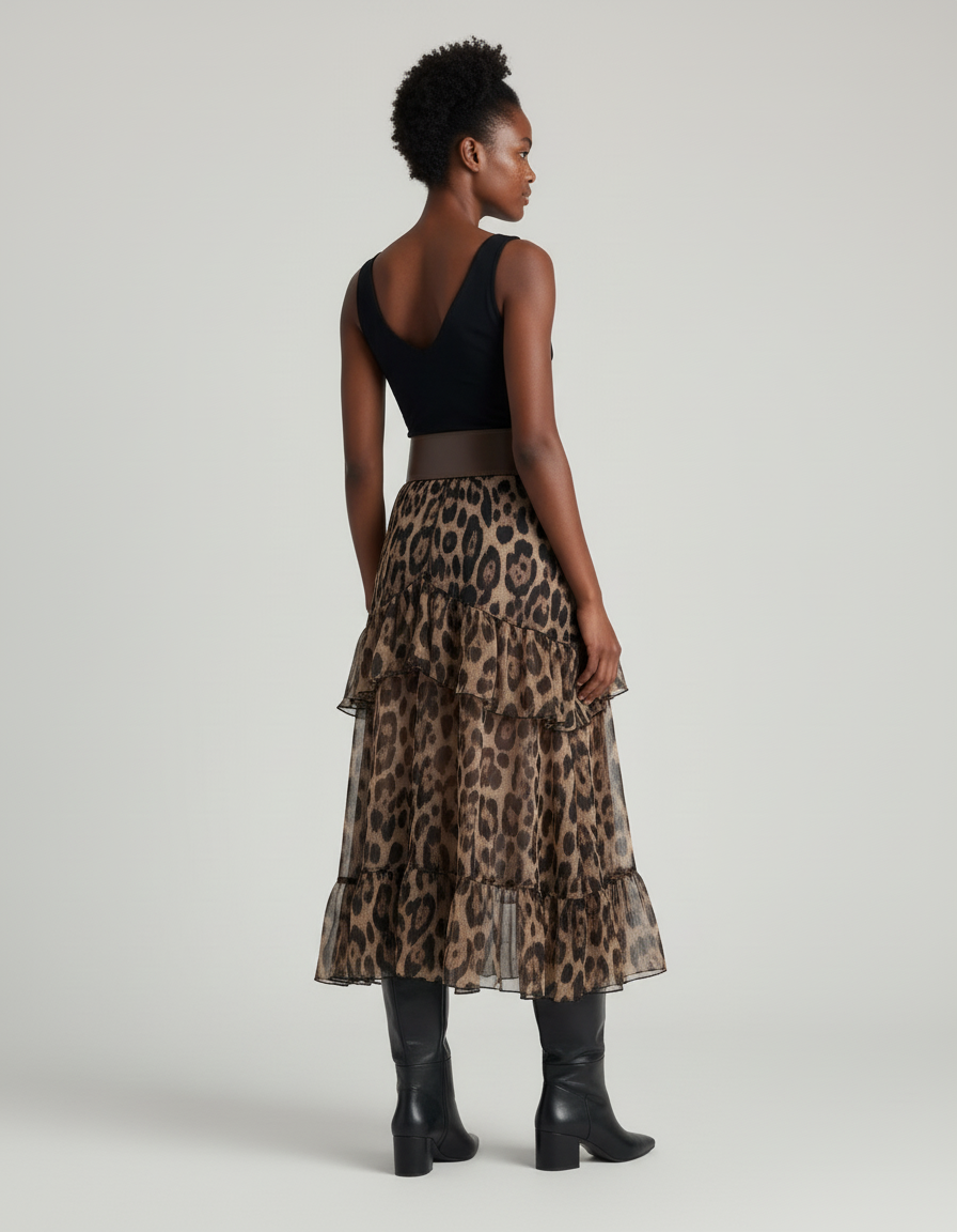 Jupe Longue Stretch
