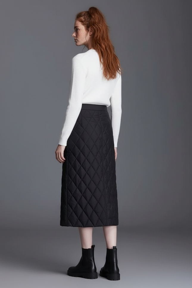 Jupe Longue À Boutons