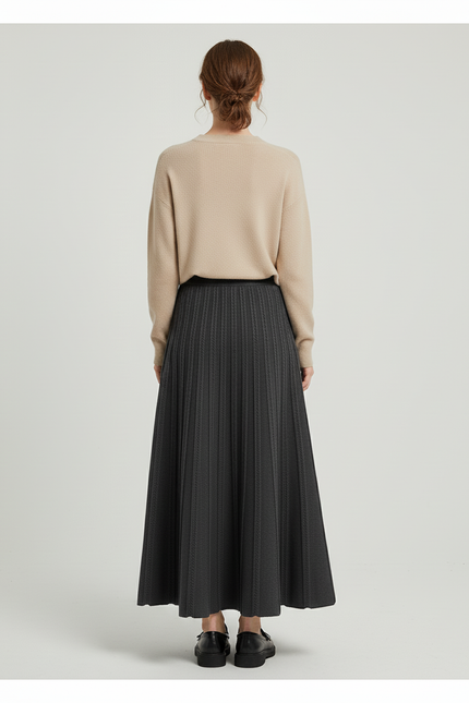 Jupe Longue Tricot Femme