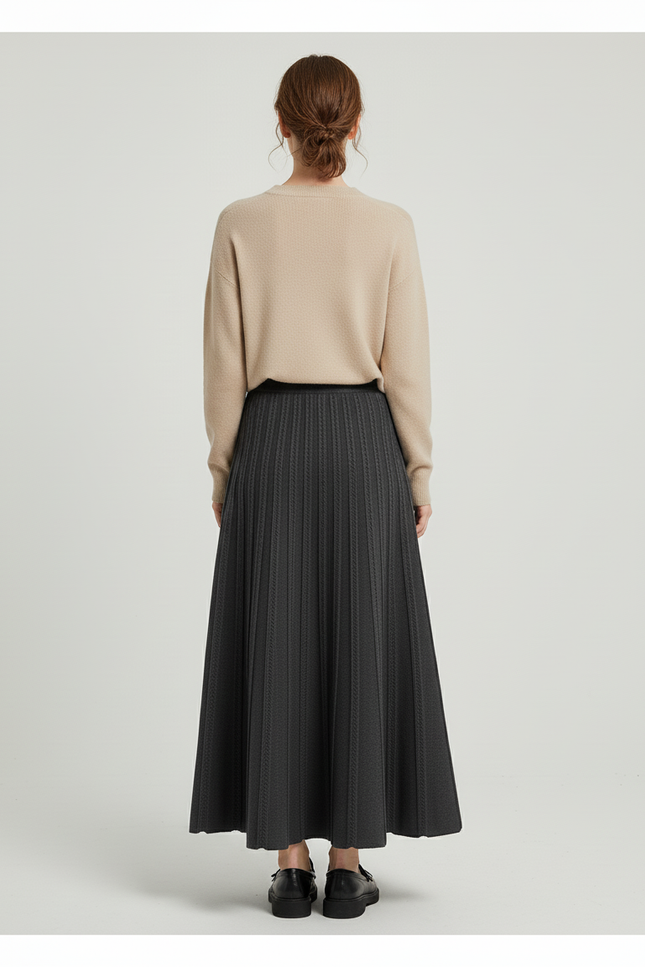 Jupe Longue Tricot Femme