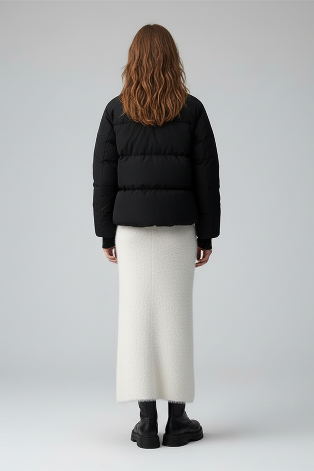 Jupe Longue Laine Blanche