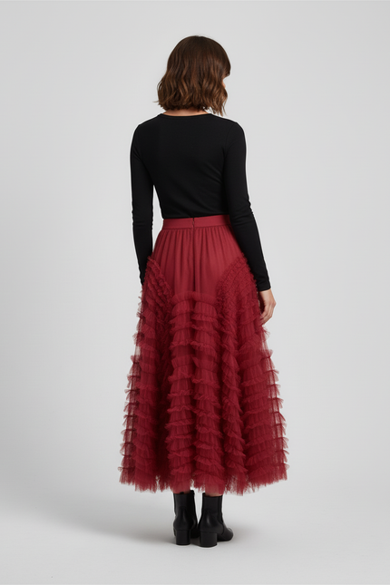 Jupe Longue Bordeaux Mariage