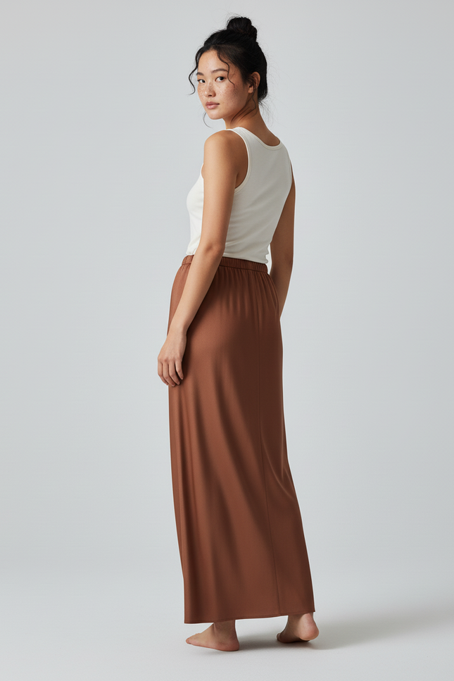 Jupe Longue Camel