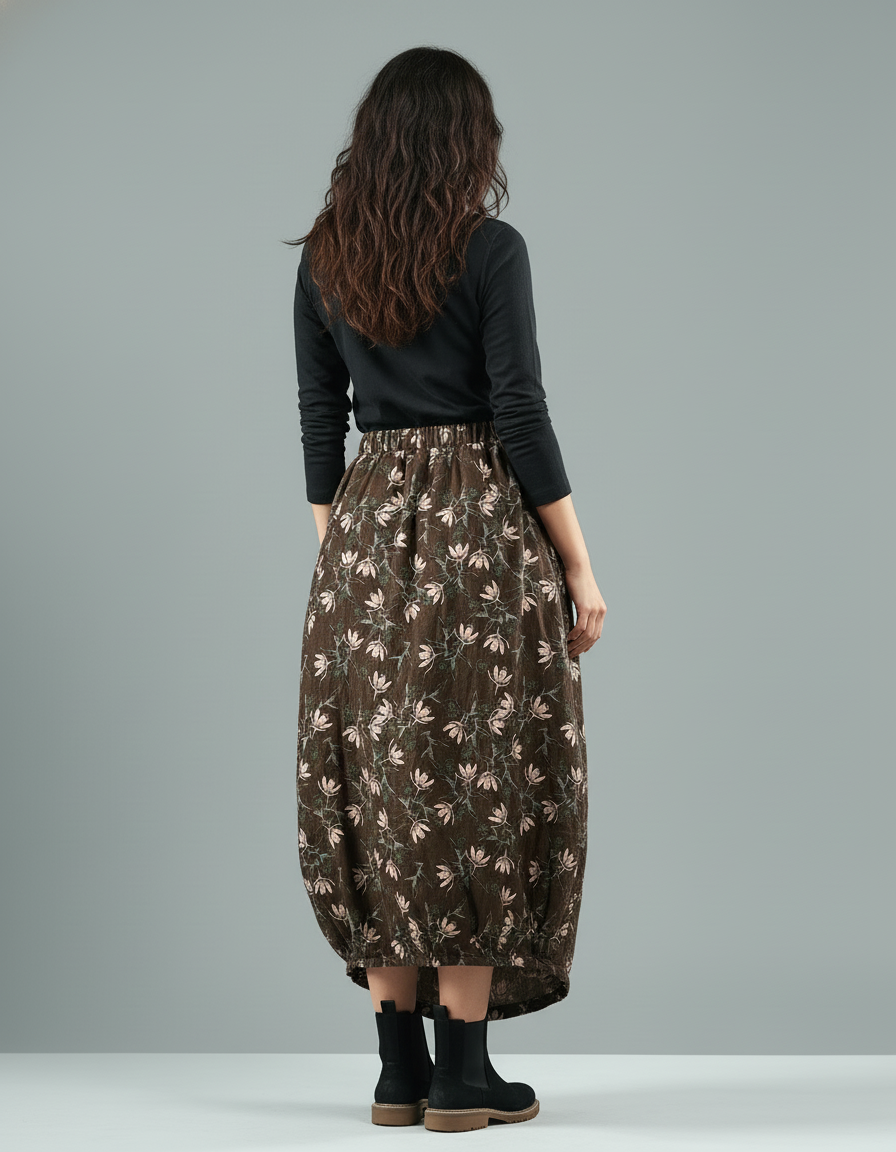 Jupe Longue Ceinture Elastique