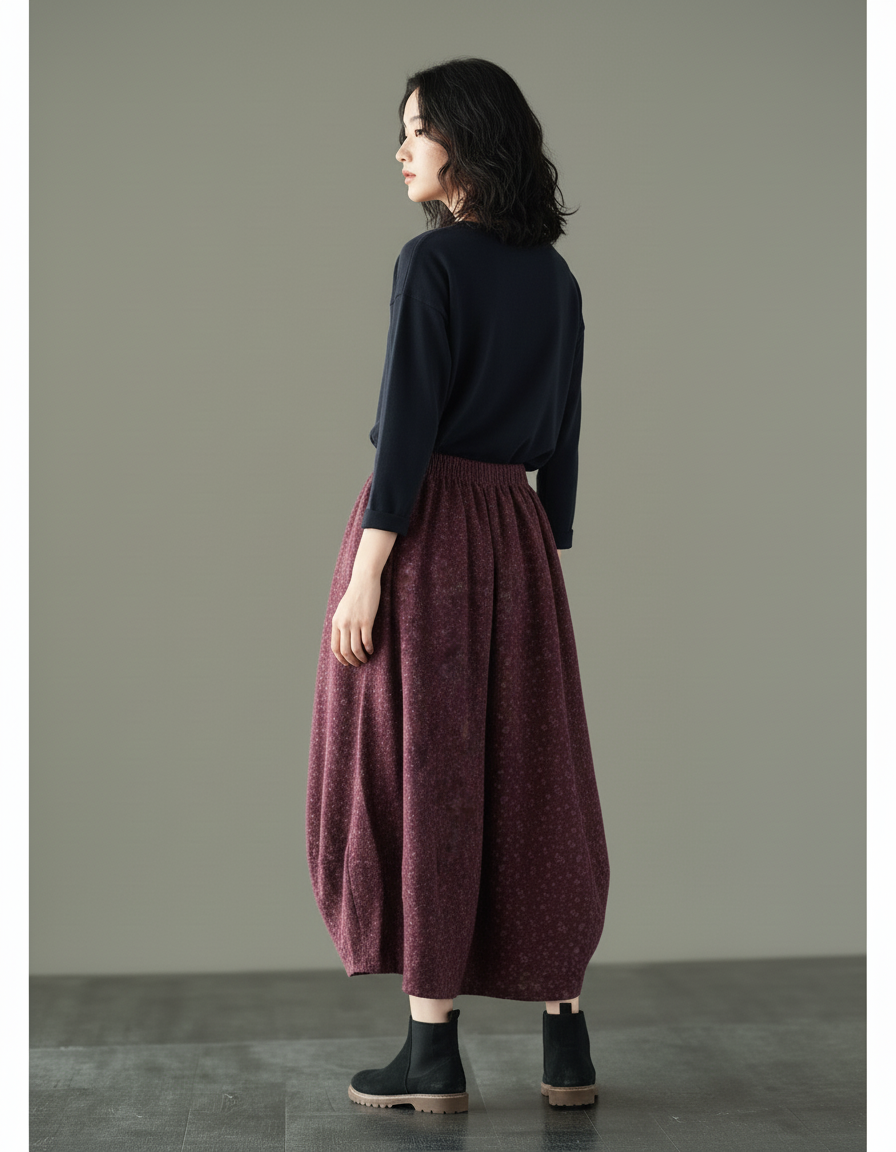 Jupe Longue Japonaise