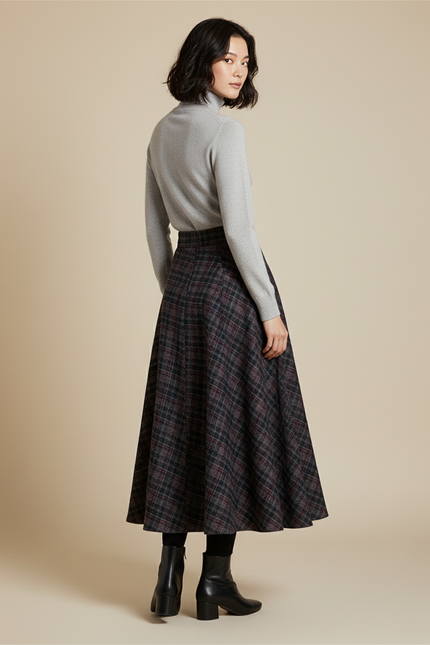 Jupe Kilt Femme Longue