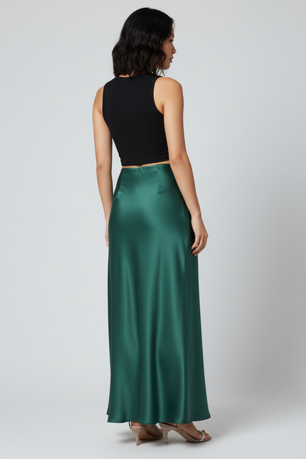 Jupe Longue Vert Émeraude