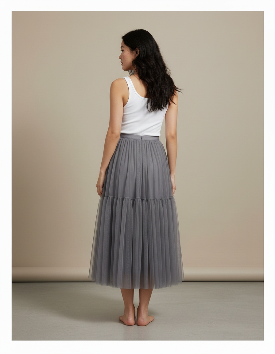 Jupe Longue Mariage Invitée