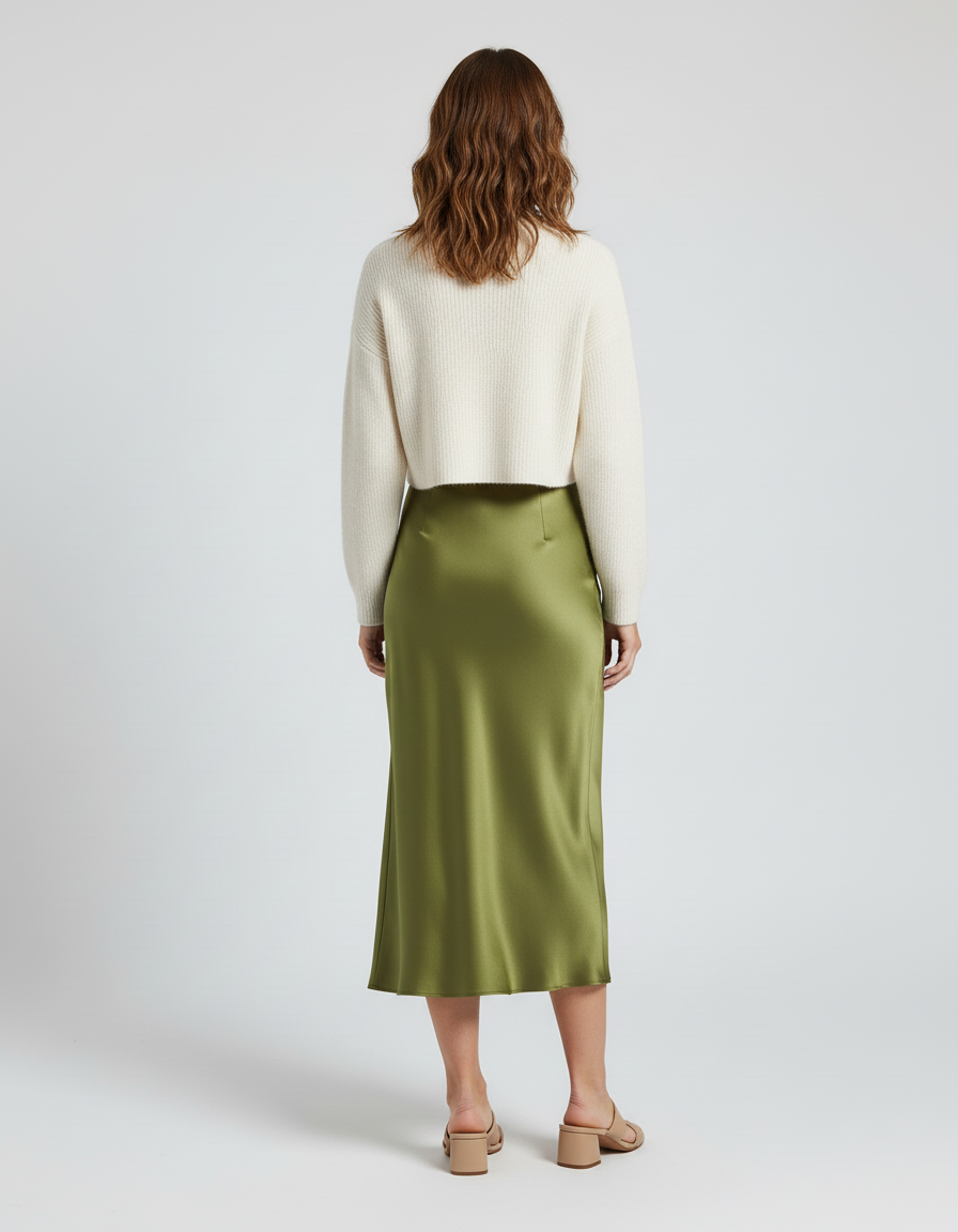 Jupe Longue En Tissu