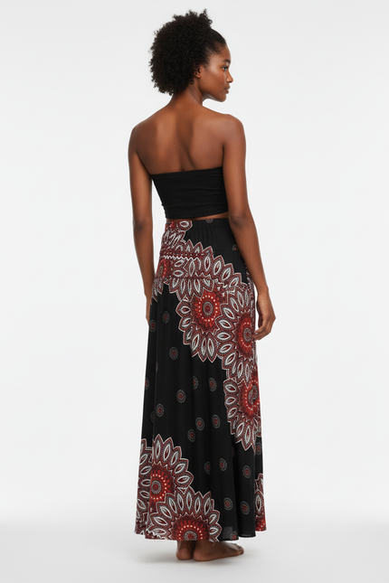 Jupe Longue Boheme Noire