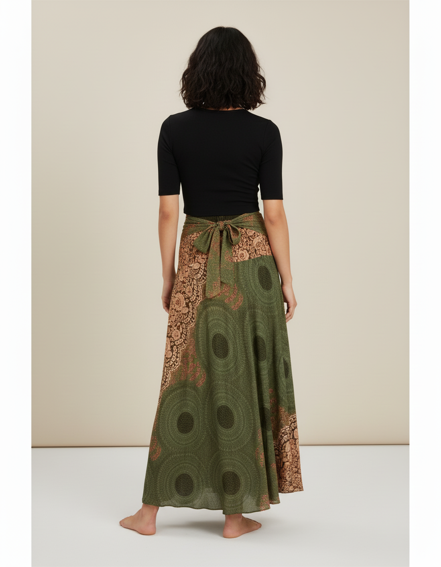 Jupe Longue Indienne Baba Cool