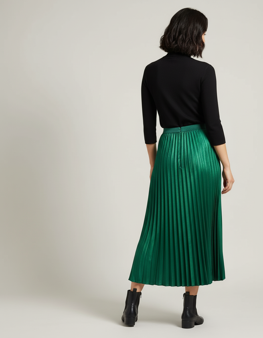 Jupe Longue Vert Sapin