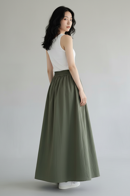 Jupe Longue Avec Elastique