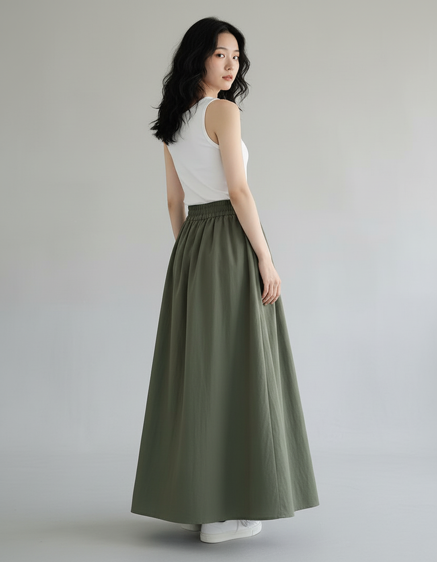 Jupe Longue Avec Elastique