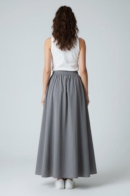 Jupe Longue Elastique Femme
